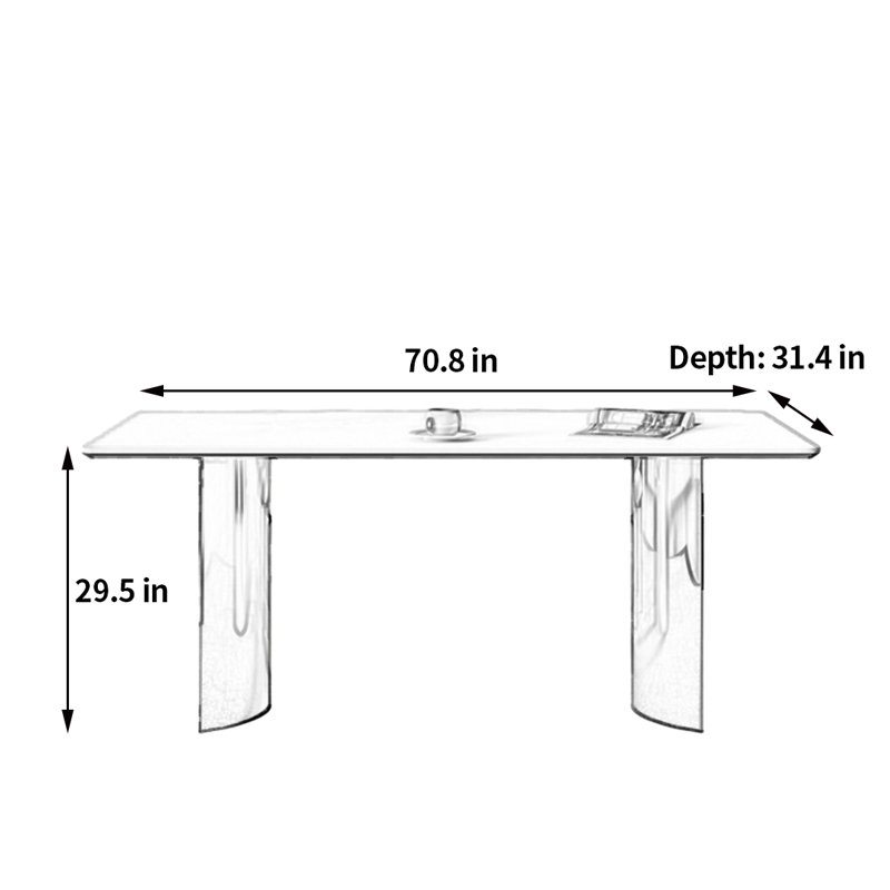 Elius, 29.5"H x 70.8"L x 31.4"W