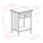 Buckholts End Table with Storage