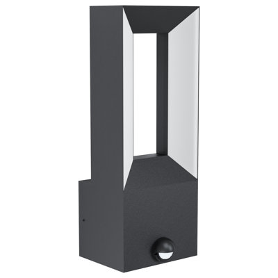 Penley Black 2 - Bulb 29cm H Integrated LED Outdoor Flush Mount