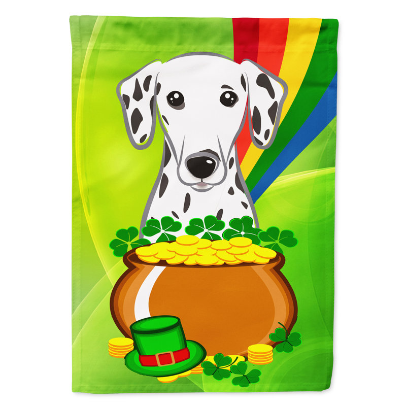 Drapeau de jardin Arella St. Patrick's, Dalmatien