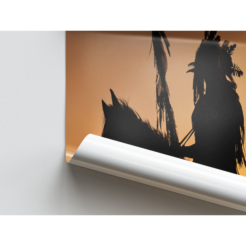 Print on Canvas, 70 cm H x 100 cm W, Gold Floater Framed