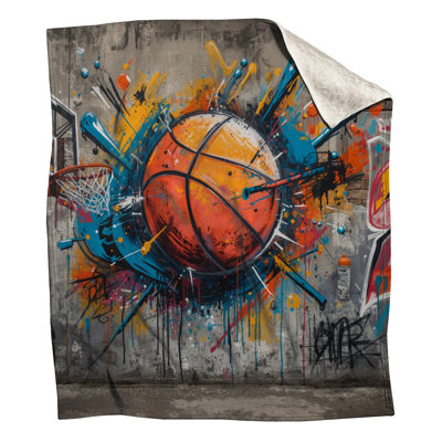 Couvertures Graffiti Basketball Art