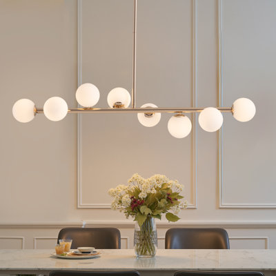 8 - Lights Sputnik Chandelier Bubble Chandelier for Kitchen Island