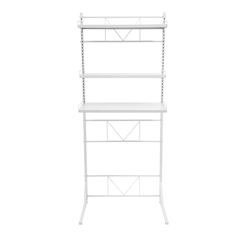 Multi-Functional Laundry Room Storage Shelf, White