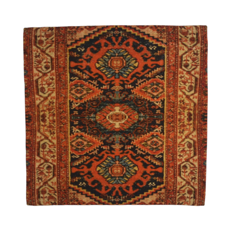 Carriana Red Square Throw Cushion