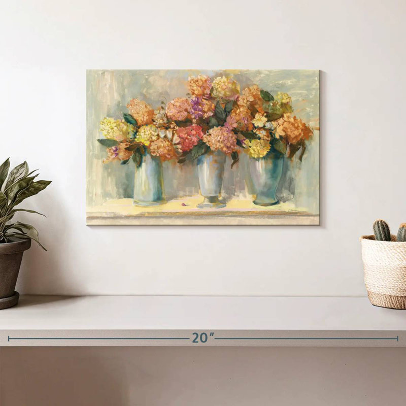 Bouquets d'hortensias d'automne Harnek, H 8 po x l 12 po