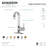 Kingston Brass Continental Single-Handle 1-Hole Deck Mount Bar Faucet-91114672-111088555