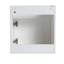 Ensemble de meuble-lavabo mural simple 18 po avec plateau en résine Katina-1579550653