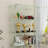 4-Tier Glass Display Cabinet With 5 Dynamic LED Modes