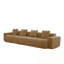 Canapé modulaire à 4 places profondes avec coussins décoratifs-1676825606