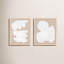 Modules In White, Set Of 2 By Michael Kempen - Framed Wall Art-1474469707-1474469711