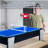 33'' 4-in-1 Mini Multi Game Table, Combination Game Table, Combo Arcade Game Set with Pool Billiards, Hockey, Foosball and Table Tennis