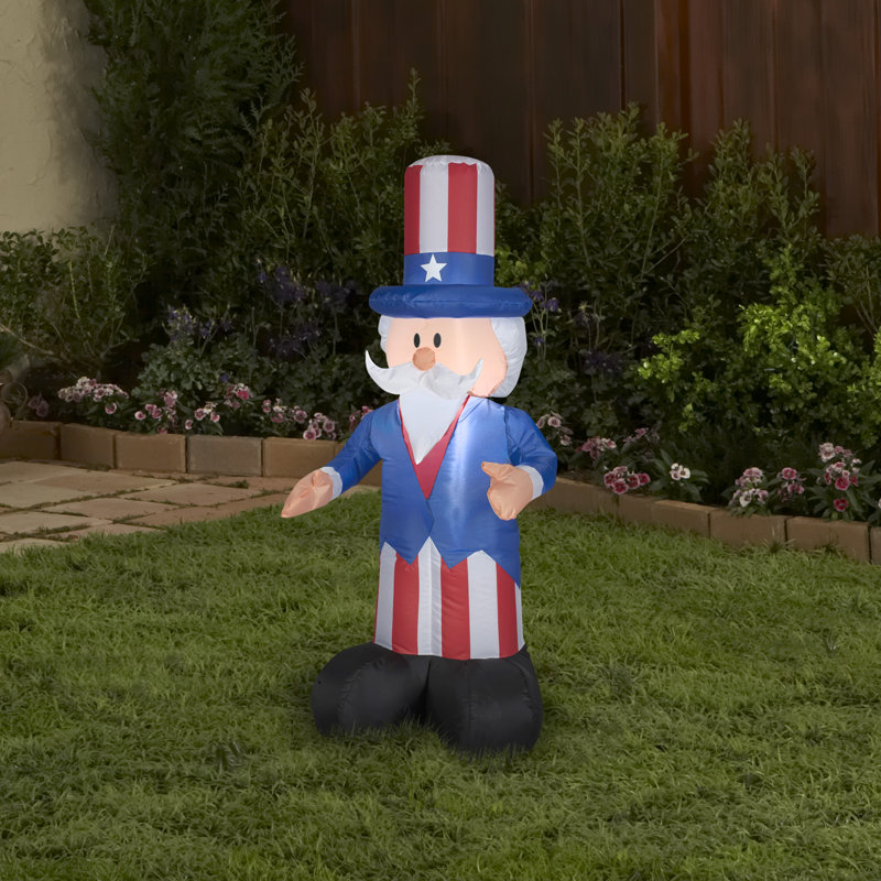 4 ft. Inflatable Uncle Sam