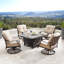 Traci Outdoor 5 - Piece Conversation Set