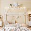 Lit simple en bois gris pour lit de bébé-1695922981