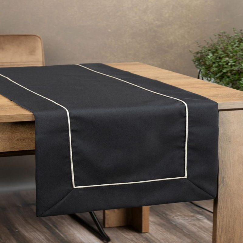 Karin Tablecloth 145 X 300 Cm Black