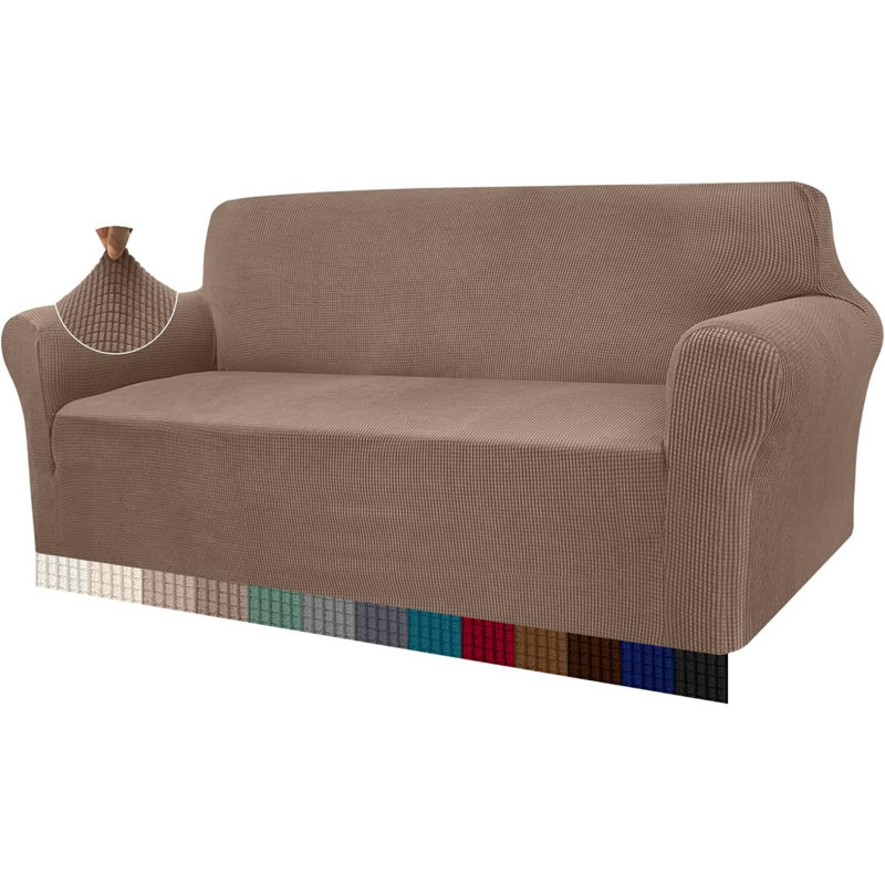 Outdoor Patio Sofa Cover, Grey, 107" H x 300" W x 104" D