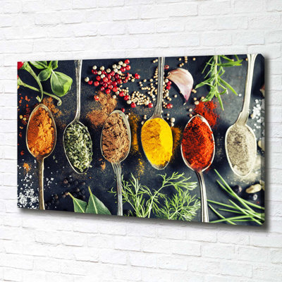 Colorful Spices - Wrapped Canvas Print
