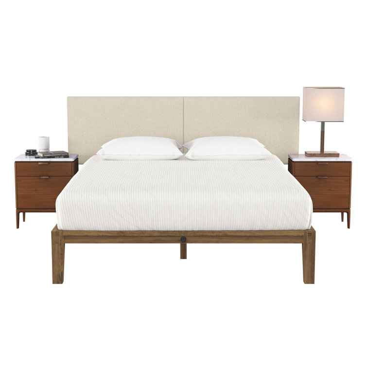 Panelist Modern Padded Headboard - Set of Wall Mounted Panels