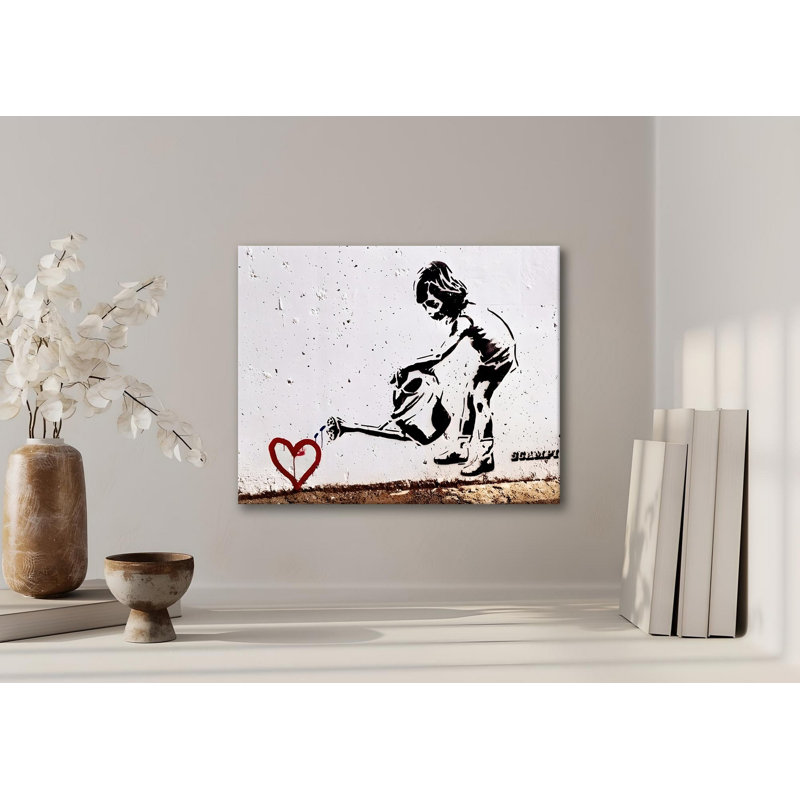 Peinture décorative sur toile