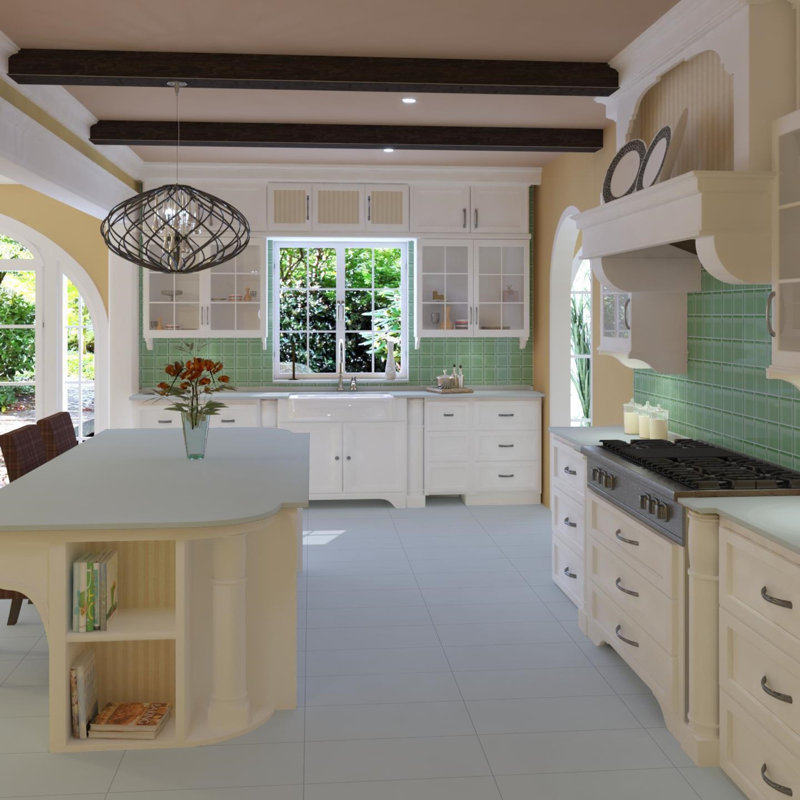 Torch Song 4'' W x 4'' L Glass Singular Tile, Lime