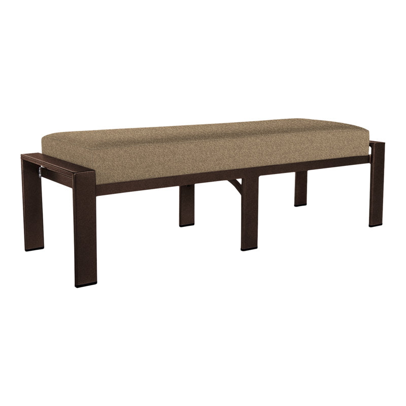 Studio Outdoor Bench, Copper Creek, Harris Stone