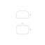 Carlens 65cm Wide Solid Colour Pouffe Ottoman-368053059