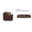 Amritha 316.2Cm Round Arms Sofa-2140340719