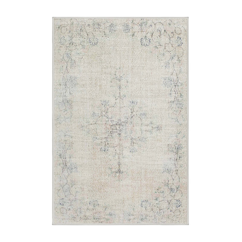 Adraya Oriental Indoor Rug, Rectangle 7' x 9'