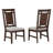 Ealy 19'' H Upholstered Oak Side Chair