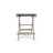 Trahan Fully Assembled All-Weather Recycled HDPE Outdoor Folding Bistro table-1271613777
