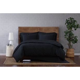 Jededian 100% Cotton Percale Duvet Cover Set
