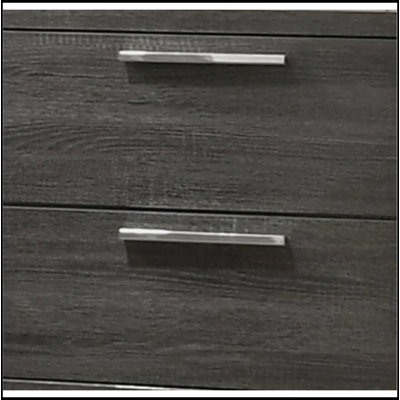 Gray Oak Finish Nightstand