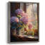 Reproduction encadrée FLORAL Series DCCLxxxx - bois massif-614213067