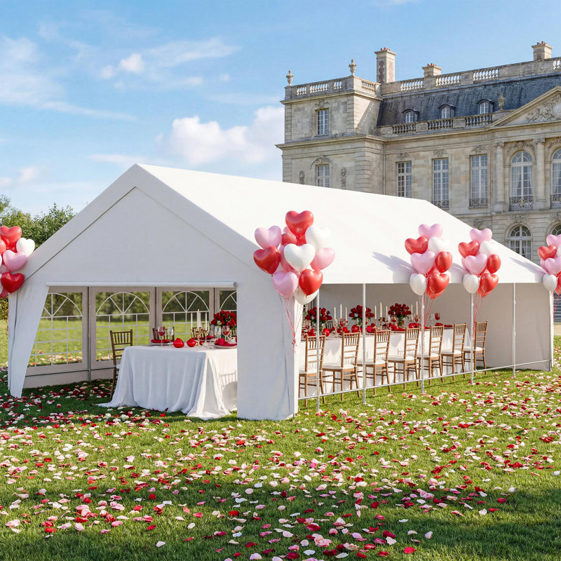 20' x 40' Heavy-Duty Party Tent, Waterproof Event Shelter with Removable Sidewalls, 20' x 40'