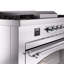 ILVE Nostalgie II 60 Dual Fuel Range, 5 Burners, Griddle, Frenchtop -1514149103-1514149222