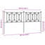 Vidaxl Metal Replace Headboard White 200 Cm-104509721-104509722