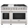 KOSTCH 48" Gas Range with 6 Burners & 1 Griddle Cooktop, Double 4.6 & 2.2 cu. ft. Oven