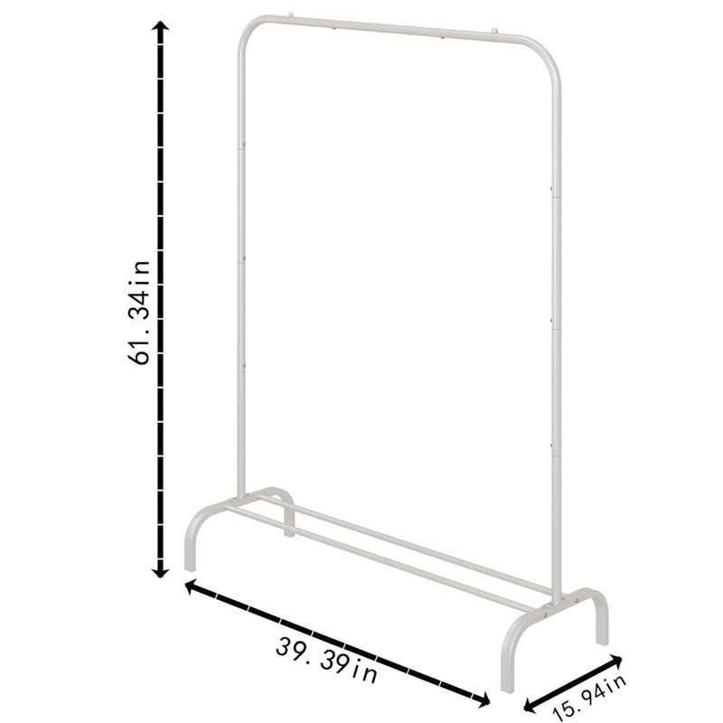 Supports à vêtements, Gris