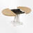 Bowlds Retro 5-piece Dining Set Extendable Round Table and 4 Chairs,Round Table Top with Leaf,dining table set,dining room set-693217193-693217195