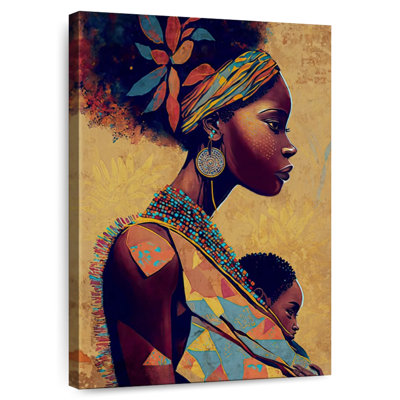 Leisha, mère boho et enfant