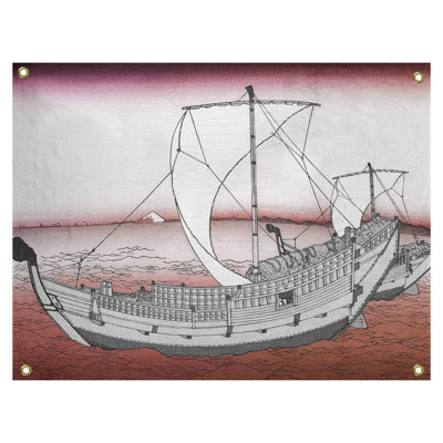 Tapisserie murale « the Kazusa Sea route »