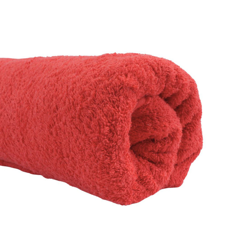 100% Cotton Bath Sheet, Dark Brick