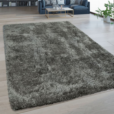 Bridewell Solid Colour Shag Area Rug