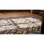 Antique American Hooked Rug Small Scatter Size Wool & Cotton Gray