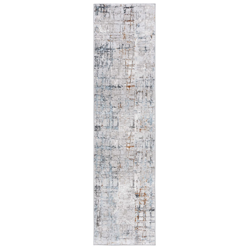 Meadow 500 Performance Abstract Rug, Runner 2' x 8'
