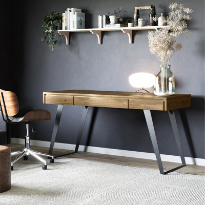 Bureau - blé doré vieilli