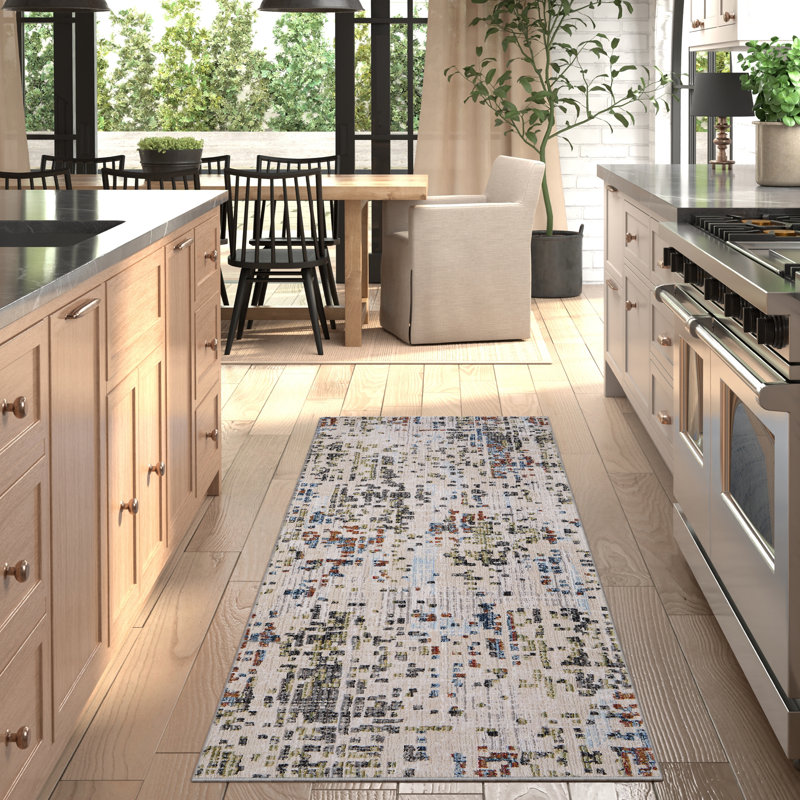 Maxin Performance Abstract Indoor Rug, Runner 2'6" x 7'3"
