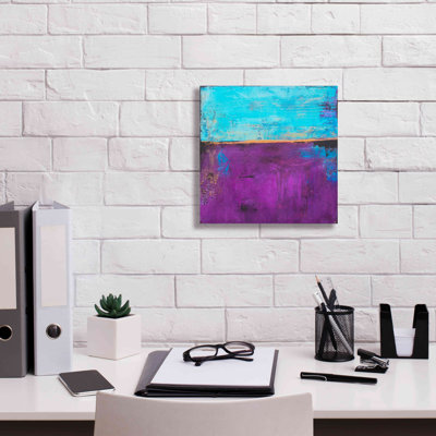 «Epic Graffiti» «Purple Velvet» par Erin Ashley, impression Gicl mauve sur toile par Erin Ashley
