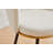 Set of 2 Counter Stools, 360° Swivel Upholstered Bar Stools with Metal Legs-434532631